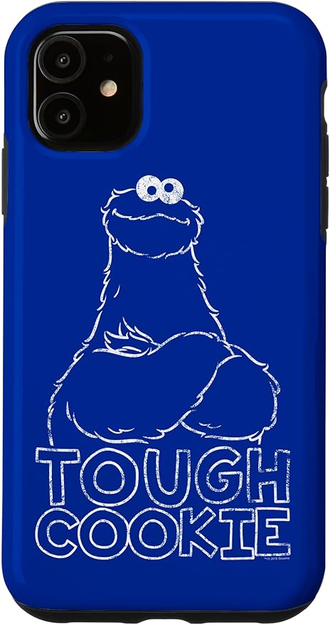 iPhone 11 Sesame Street Cookie Monster Tough Cookie Case
