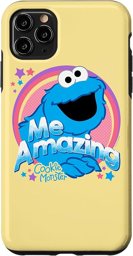 iPhone 11 Pro Max Sesame Street Cookie Monster Me Amazing Case