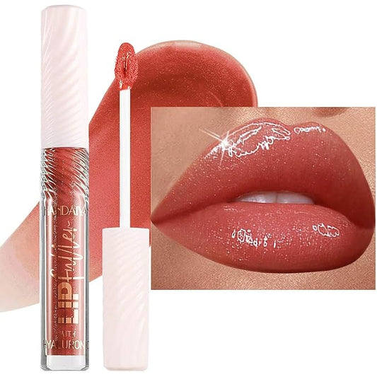 Watermelon Sugar Lip GlossTinted Kids Glitter Lipgloss Lip Oil Teens Moisturizing Lipstick Lip Balm High Shine And Vegan Plumping Lip Gloss For Women Girls Long-Lasting Dry Lip Care lip pumper gloss 7