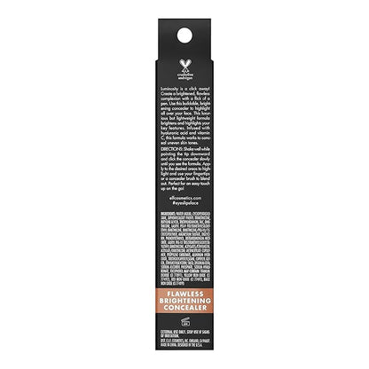 e.l.f. Flawless Brightening Concealer, Illuminating & Highlighting Face Fl Oz