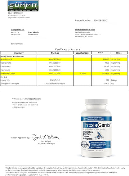 Multiphase Prostate Supplement -5 Bottles- Featured on Larry King Investigative TV Show - Over 1 Million Sold - End Nighttime Bathroom Trips, Urgency, Frequent Urination.