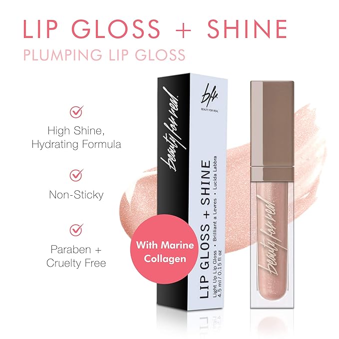 Beauty For Real STARLUST, LIP GLOSS + SHINE 4.5 ML / 0.15 FL OZ