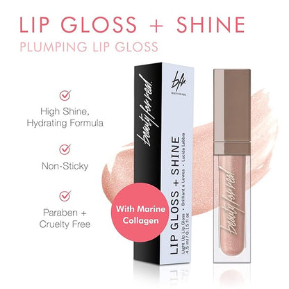 Beauty For Real STARLUST, LIP GLOSS + SHINE 4.5 ML / 0.15 FL OZ