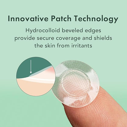 Rael Spot Care Bundle - Microcrystal Spot Cover (9 Count) & Rael Bamboo Facial Sheet Mask (Tea Tree, 5 Count)