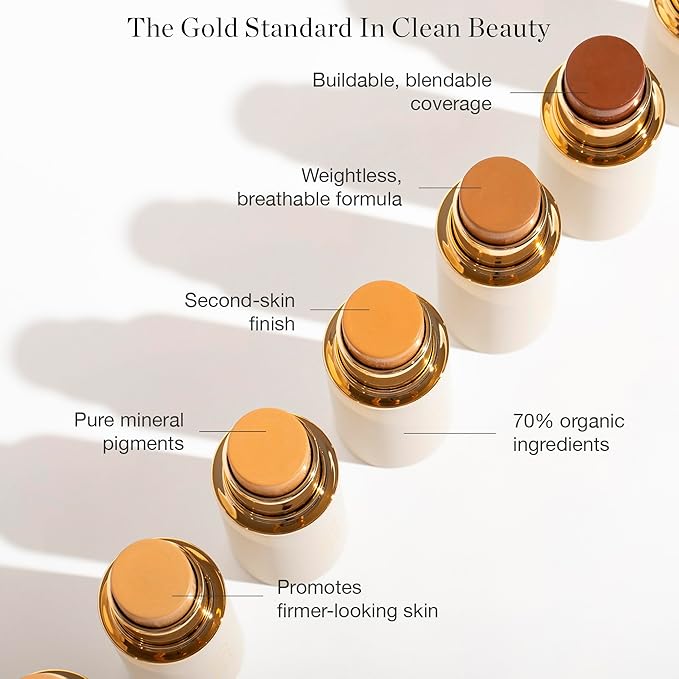 Ogee Sculpted Complexion Foundation Stick (Oak 5.5N - Organic Ingredients