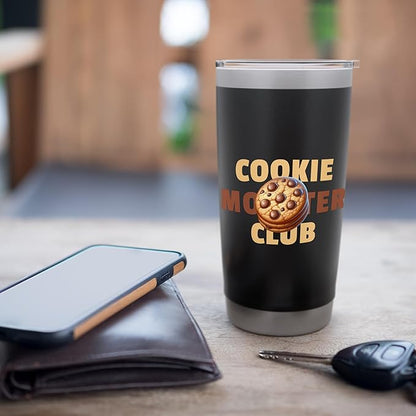 Cookie Monster Club - Sweet Treats Design Stainless Steel Insulated Tumbler