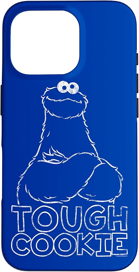 iPhone 16 Pro Sesame Street Cookie Monster Tough Cookie Case