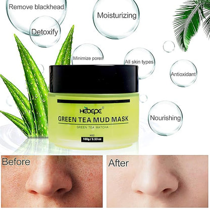 Green Tea Matcha Facial Detox Mud