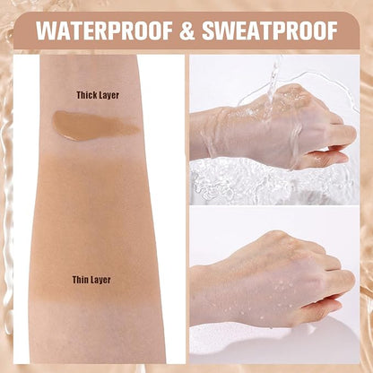 UCANBE Matte Liquid Foundation Makeup, Medium to Full fl. oz.