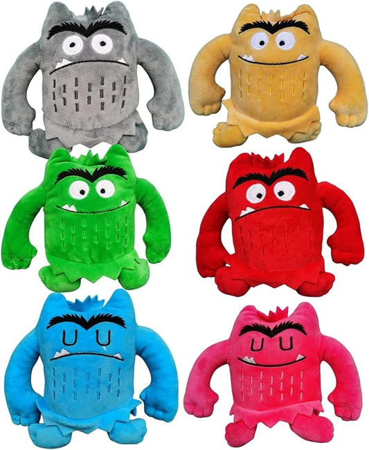 Color Monster Plush Toys and Dolls Set