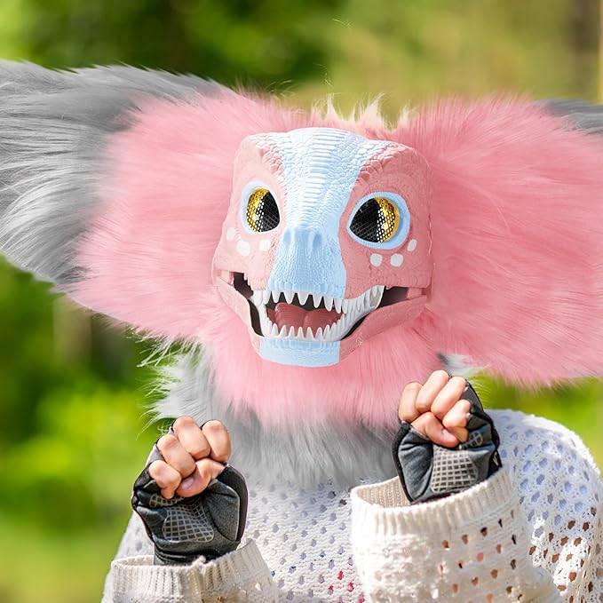 13 Pcs DIY Dino Mask Kit Hard Plastic Dinosaur Mask Furry Therian Dino Costume Kit Animal Dinosaur Party Costume