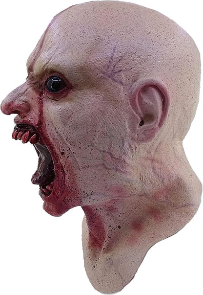 Ghoulish Productions Infected Zombie Mask - Bloody and Realistic, Perfect for Halloween and Costume Parties