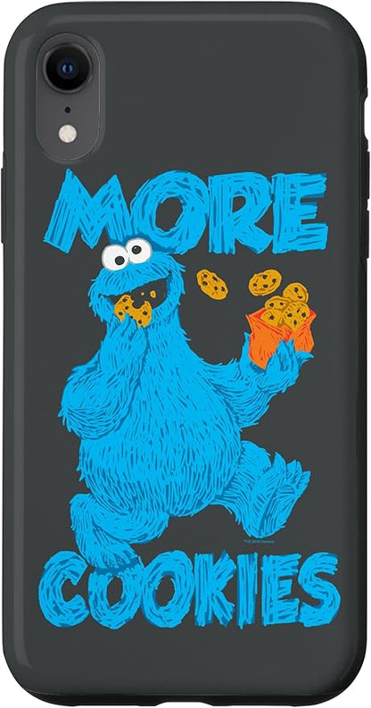 iPhone XR Sesame Street Cookie Monster More Cookies Case