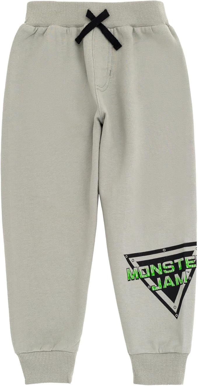 Monster Jam Grave Digger Monster Mutt Megalodon Fleece Pullover Hoodie & Pants Toddler to Big Kid