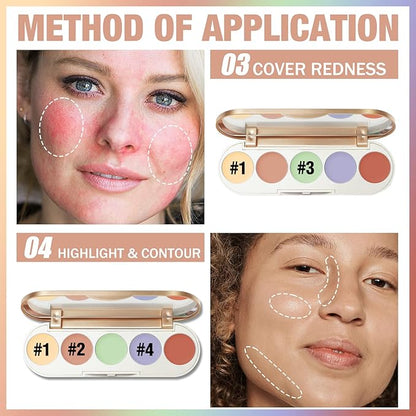 FOCALLURE #GoldenAge 5 in 1 Multi Uses Concealer