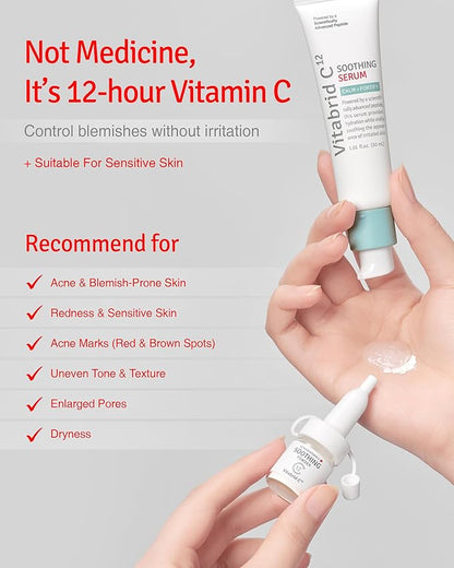 Dual Mask Korean Face Mask + C12 12 Hour Vitamin C Soothing Serum Bundle