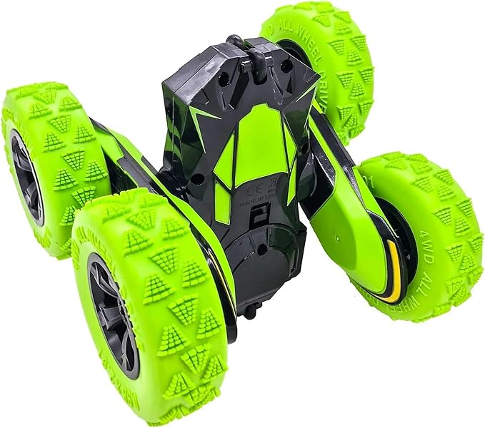 Threeking Double-Sided Driving Rc Stunt Car Toys Remote Control Cars 360-degree Flips Rotating Gifts Presents for Kids Boys/Girls Ages 6+