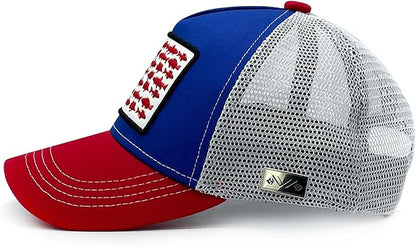 Toddler Trucker Hats for Boys and Girls Mesh Snapback Baseball Cap for Kids Ages 2-6