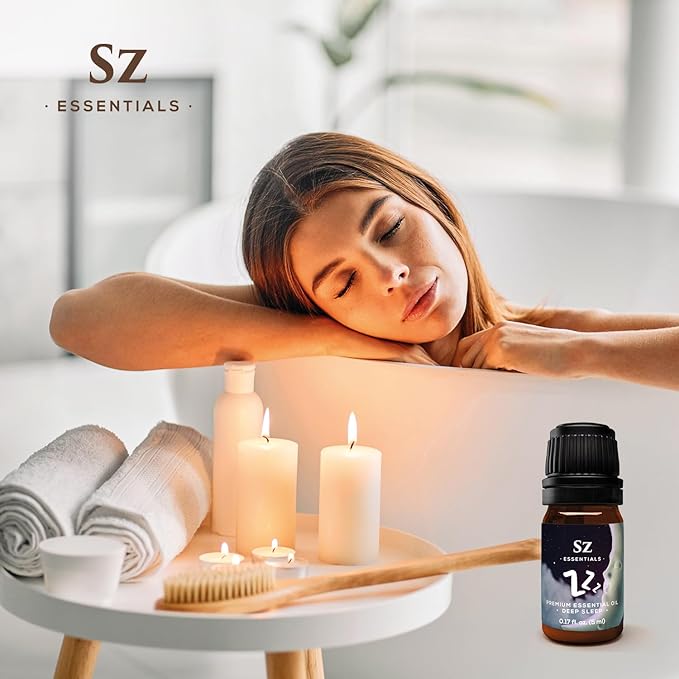 Pure Essential Oil Blend for Relaxation - ZZZ - 0.17 fl oz (5ml)