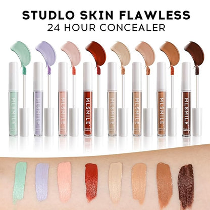 Pink Concealer HD Liquid Contour, Hydrating, Lightweight, Full Girls, 03
