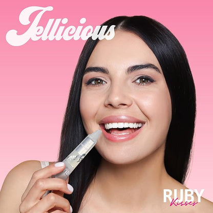 Ruby Kisses Jellicious Mouth Watering Lip Gloss Hawaiian Breeze Coconut JLG13 (3 PACKS)