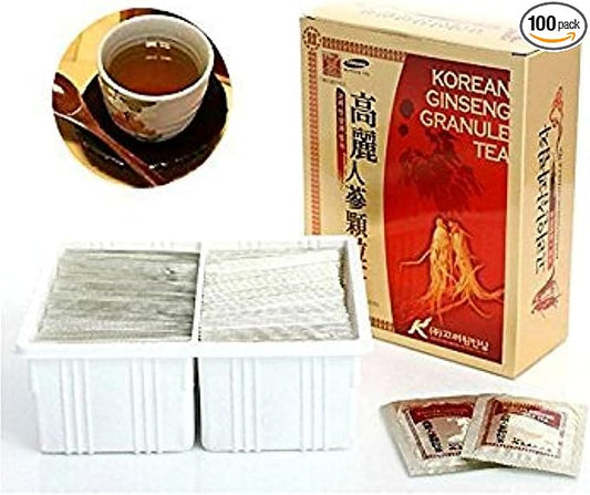 Korean Ginseng Extract Granules Tea Health Food (3g X 100 bags)