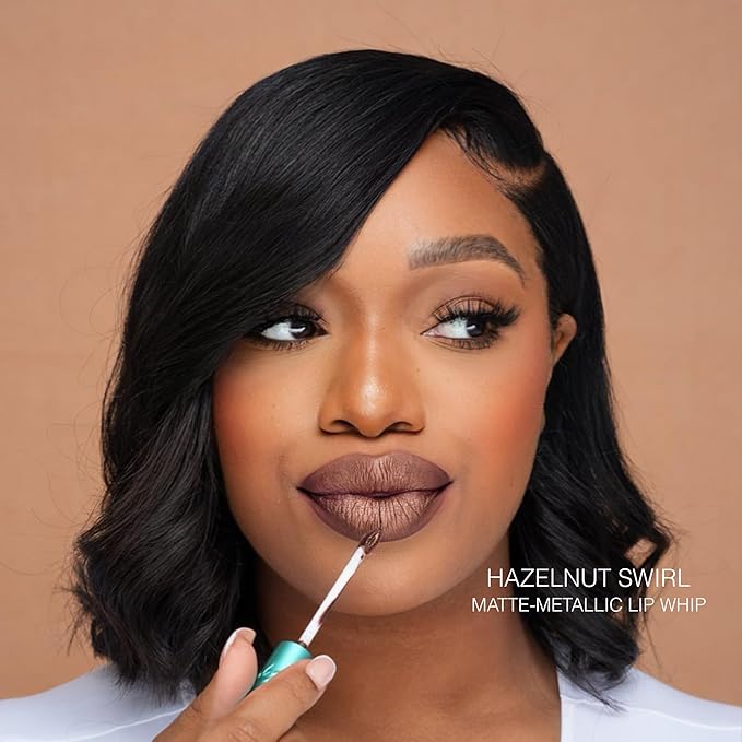 Beauty Bakerie Lip Whip Liquid Metallic Lipstick, Long Long