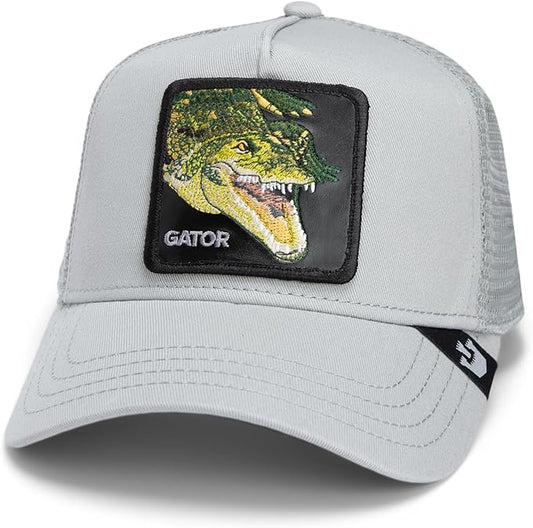 Goorin Bros. Core Combo Trucker Hat for Men and Women (US, Alpha, One Size, Grey (Swamp Monster))