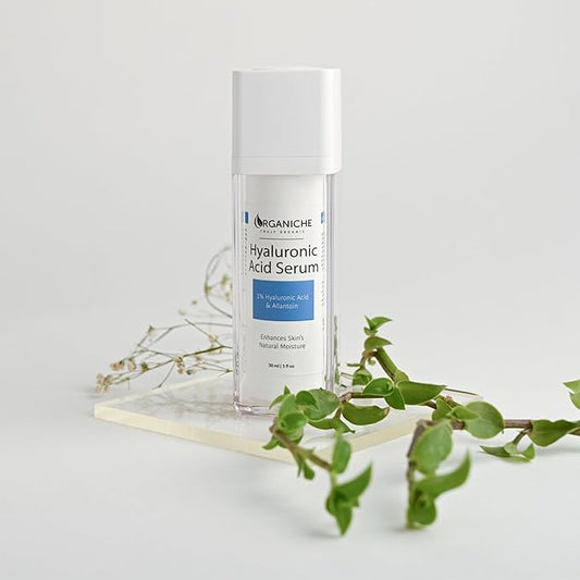 Pure Hyaluronic Acid Serum for Face, Ultra Hydrating to Repair Dry Skin, Anti Aging Formula for Fine Lines & Wrinkles, Skin Tightening, Safe for Sensitive Skin, Fragrance Free 1 Oz
