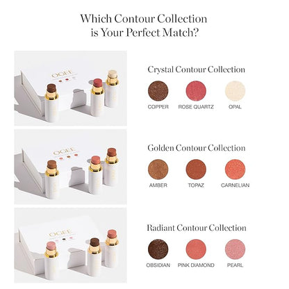 Ogee Sculpted Complexion Foundation Stick (Cedar 1.20C - Organic Ingredients
