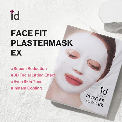 ID FACE FIT PLASTER MASK EX (4ea)