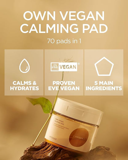 Natural Repair Serum + Own Vegan Calming Pad Bundle