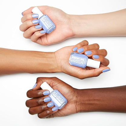 essie Salon-Quality Nail Polish, 8-Free Vegan, Cornflower Blue, Bikini So Teeny, 0.46 fl oz
