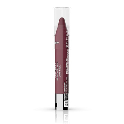 Neutrogena MoistureSmooth Color Stick for Lips, Moisturizing and Conditioning Lipstick with a Balm-Like Formula, Nourishing Shea Butter and Fruit Extracts, 80 Rich Raisin,.011 oz