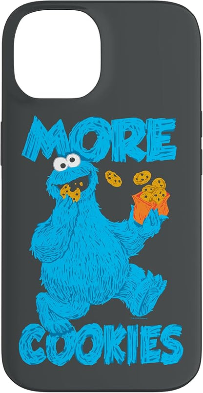 iPhone 14 Sesame Street Cookie Monster More Cookies Case