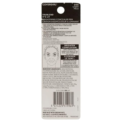 COVERGIRL Trublend It's Lit Concealer, Light L3-l7, 0.10 0.10 Ounce