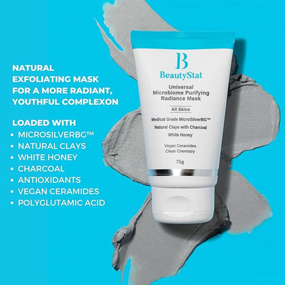 BeautyStat Universal Microbiome Purifying Radiance Mask, oz)