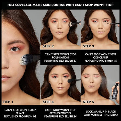 NYX PROFESSIONAL MAKEUP Can't Stop Won't Stop Foundation, - Natural