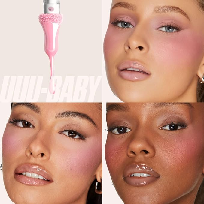Huda Faux Filler Extra Shine Lip Gloss UUU-Baby (electric lilac) - 3.9 mL / 0.13 fl oz