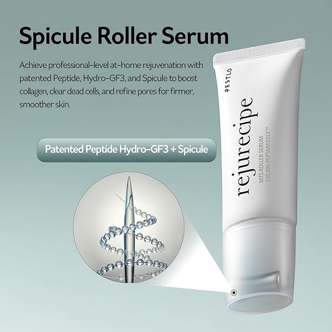 PESTLO Elasticity Boost Skincare Set | Baby Collagen Glow Mask & Rejurecipe Spicule Roller Serum | Hydrate, Firm, Reduce Wrinkles | Patented Reallagen & Gua Sha Serum