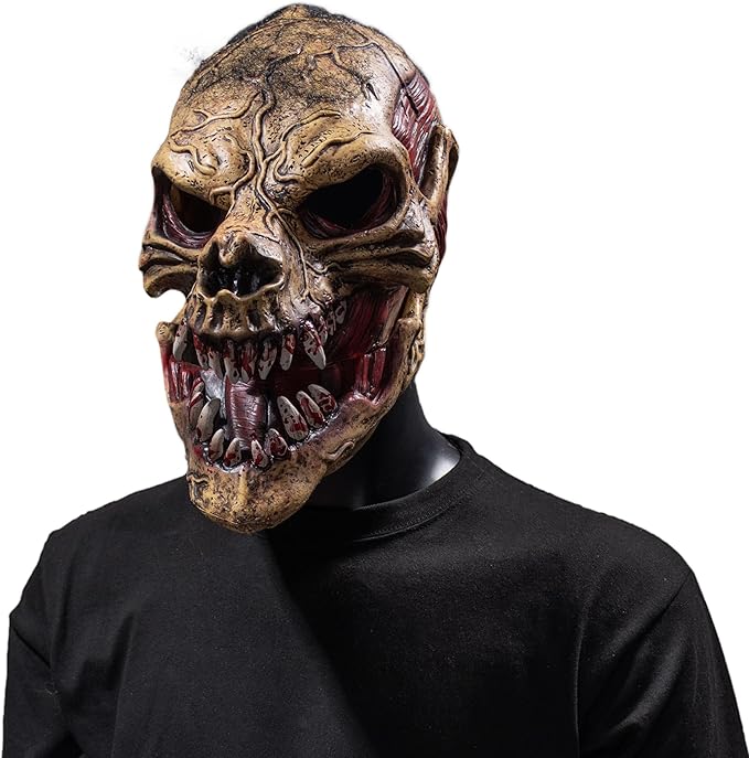 Halloween Scary Evil Mask Horror Face Zombie