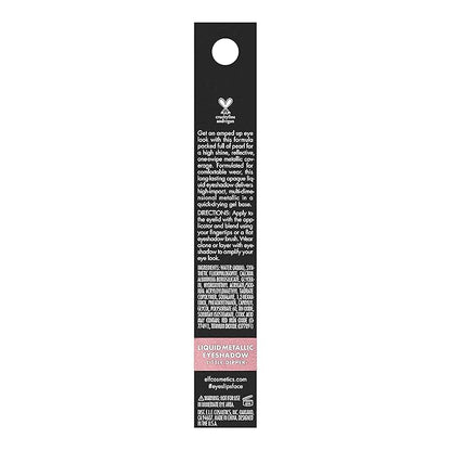 e.l.f. Liquid Metallic Eyeshadow, Gel Formula, High-Impact Multi-Dimensional Finish, One-Swipe Coverage, Little Dipper, 0.1 Fl Oz (3mL)