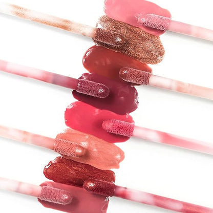 Glo Skin Beauty Lip Gloss (Plumberry) - Longwearing, High-Shine and Non-Sticky Finish, Add Color and Shine with Lip Nourishing Ingredients
