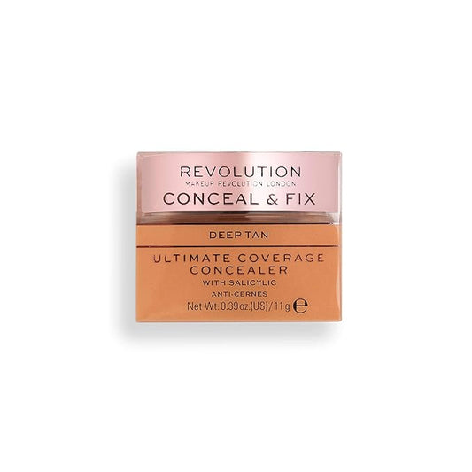Rev Conceal and Fix Ultimate Coverage Concealer DEEP DEEP TAN