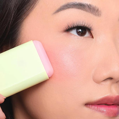 Pixi On-the-Glow Blush - CheekTone, pH Reactive Hydrating Tinted Moisture Blush Stick with Ginseng, Aloe Vera & Fruit Extracts, For Cheeks & Lips, 19g / 0.6oz, Paraben-Free