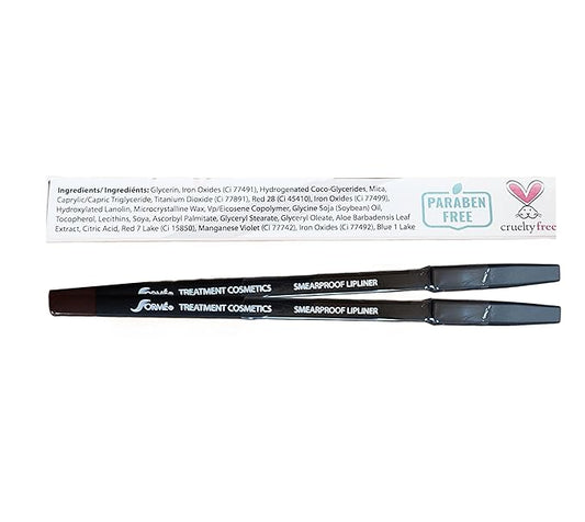 Sorme Waterproof Lip Liner - Non-splintering Smearproof Lip Liner - Revitalizing with Lecithin, Vitamins C and E