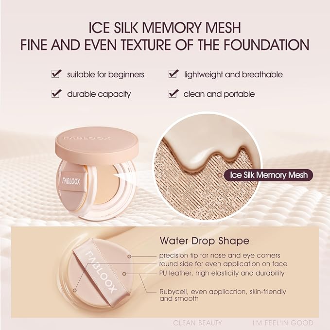 Cellglow Pro Lasting Cushion Foundation, Brighten Skin Skincare