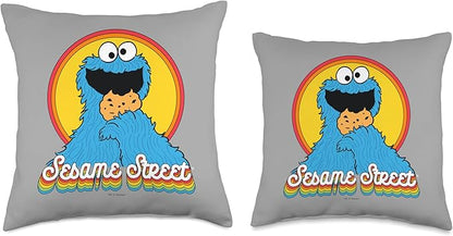 Sesame Street Cookie Monster Layers Throw Pillow, 16x16, Multicolor
