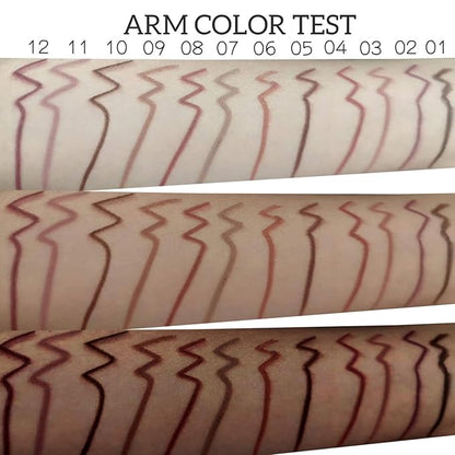 MAEPEOR Matte Lip Liner 12 PCS Nude Brown Series Highly Pigmented and Smoothly Velvet Lipliner Pencil Set Long Lasting and Waterproof Durable Lip Liners (12PCS-4)