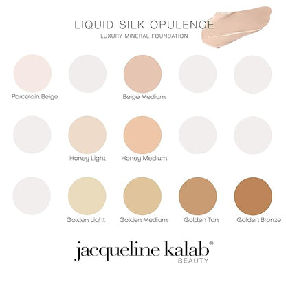 Liquid Silk Opulence Luxury Mineral Foundation HONEY MEDIUM